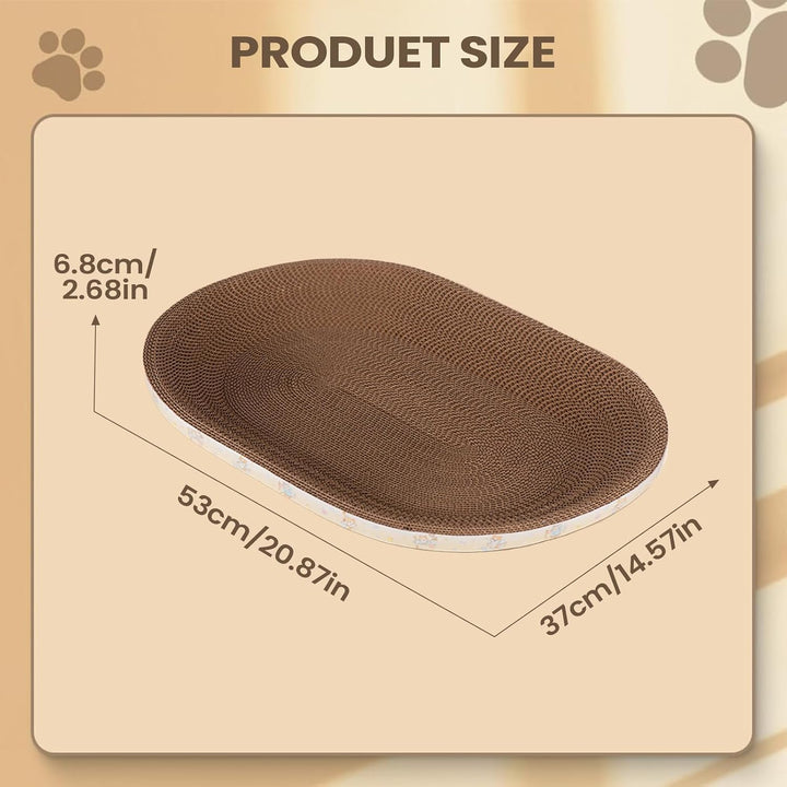 Katzenkratzpad,Lustiger Möbelschutz Aus Wellpappe - Papier Katzenkratz Möbelschützer,Für Grosse Klei