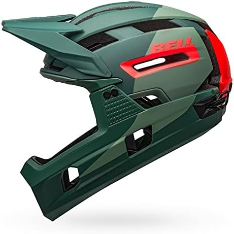 BELL Super Air S | 52-56cm matte/gloss green/infrared, S | 52-56cm matte/gloss green/infrared