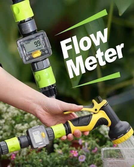 Aqualimeter (Bewässerungssteuerung) Wert in Liter oder Gallonen. Verschiedene Betriebsmodi: Durchflu