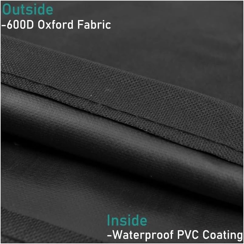 Pit Boss Ultimate Plancha 5 brenner Abdeckung (vollständige Abdeckung, mit Kordelzug, aus Polyester,