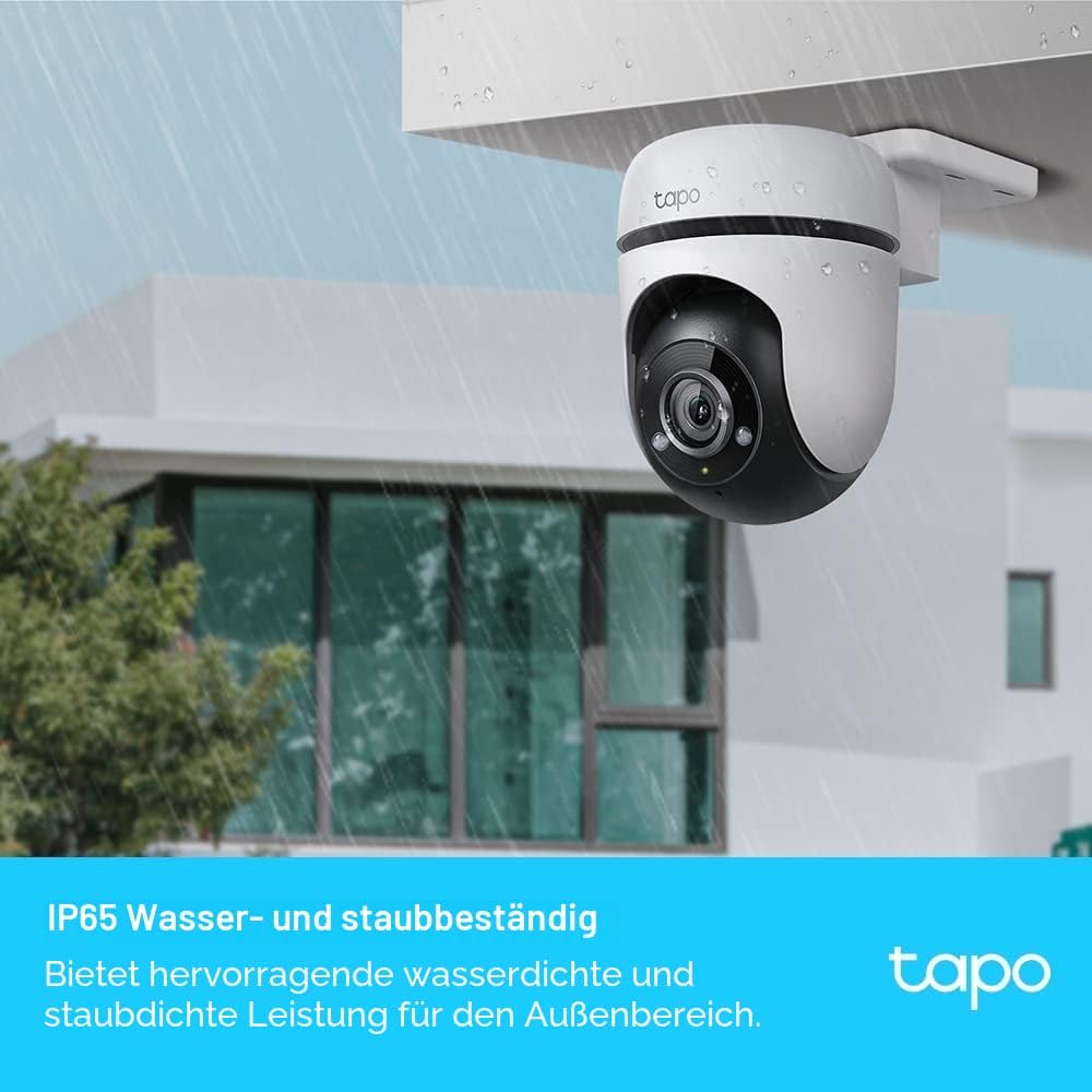 TP-Link Tapo C500 WLAN-Überwachungskamera für den Aussenbereich, 360 °, Auflösung 1080p, Bewegungser