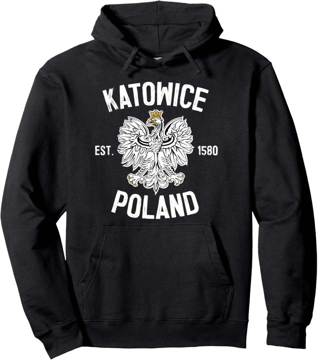 Kattowitz Polen Pullover Hoodie