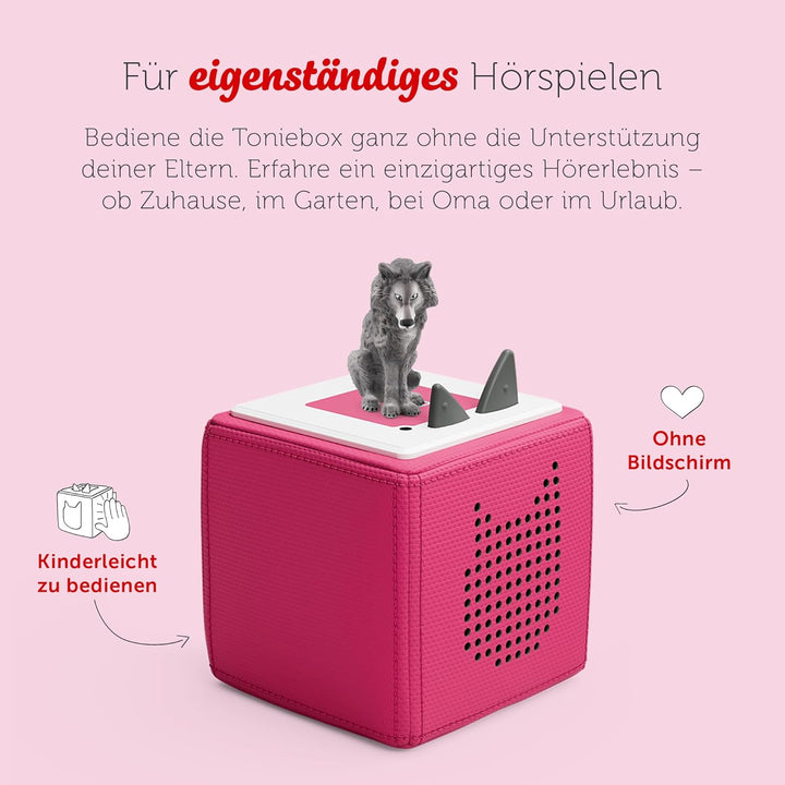 tonies Hörfigur für Toniebox, Peter und der Wolf, Hörspiel mit Musik für Kinder ab 6 Jahren, Spielze
