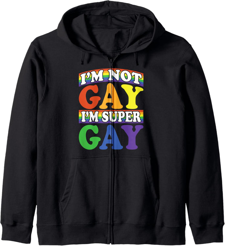 LGBTQ Stolz Non Binary Proud Ally Trans Kapuzenjacke