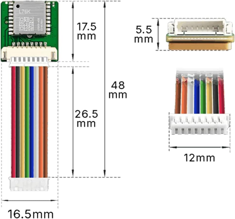 Heltec WiFi LoRa 32 V4 T114 V2 GPS- L76K 2,8V-4,3V Stromversorgung, Unterstützt Meshtastic IoT