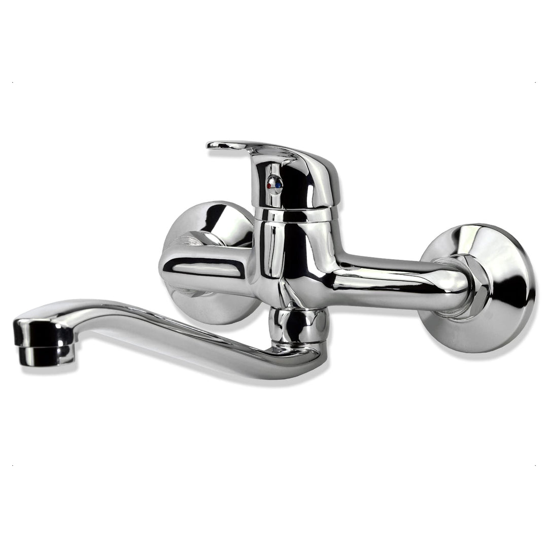 Mprofi MT® Küchenarmatur-Wasserhahn Küche-Armatur Küche-Wandarmatur-Spültischarmatur Küche-Wand Spül