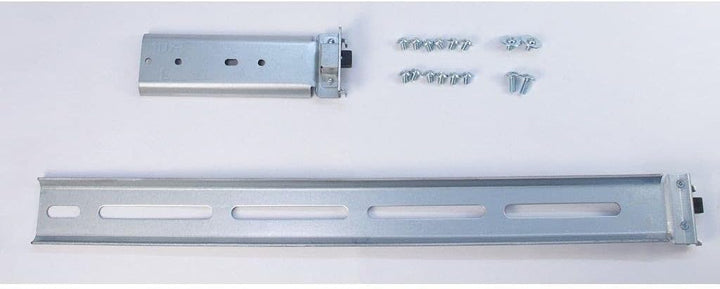 Inter Tech 88887220 Teleskopschienensatz mit Variabler Einbautiefe von 500-800 mm Silber