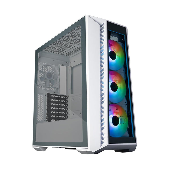 Cooler Master MasterBox 520 PC-Gehäuse – Mid-Tower-ATX-Gehäuse, 4 x vorinstallierte Lüfter, mehrere