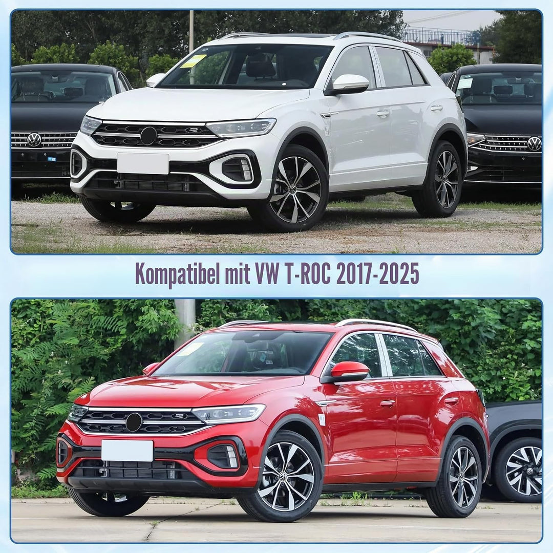 Halbgarage Auto Winterabdeckung Kompatibel mit VW T-ROC 2017-2025 – Stabile Hagelsichere Autoabdecku