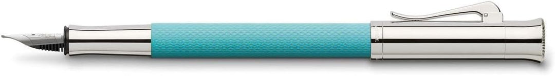 Füllfeder Graf von Faber-Castell Guilloche Turquoise, M