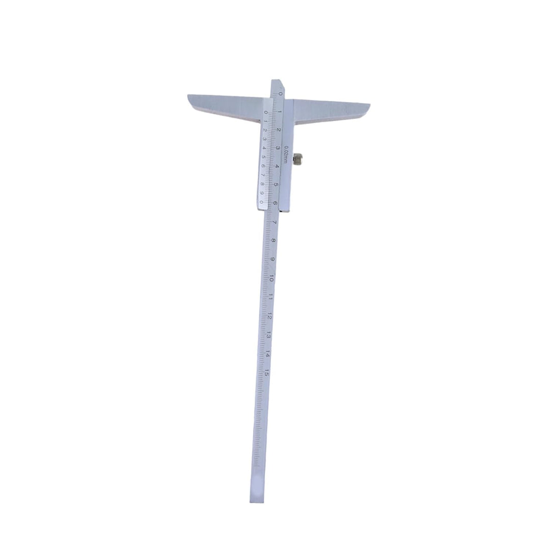 Tiefenmessschieber 0–150mm aus Legierung mit Box, Silber