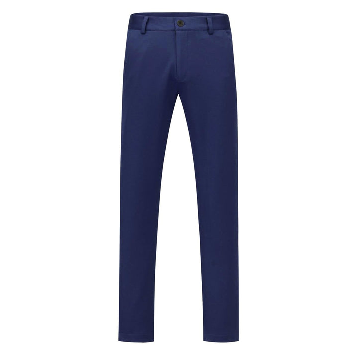 Allthemen Herren Anzughose mit Stretchkomfort Slim Fit Anzug Straight Hose für Business XXL Dunkelbl