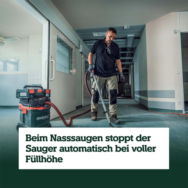 metabo AS 36-18 M 30 PC-CC Akku-Sauger, 30 l Nass- und Trockensauger