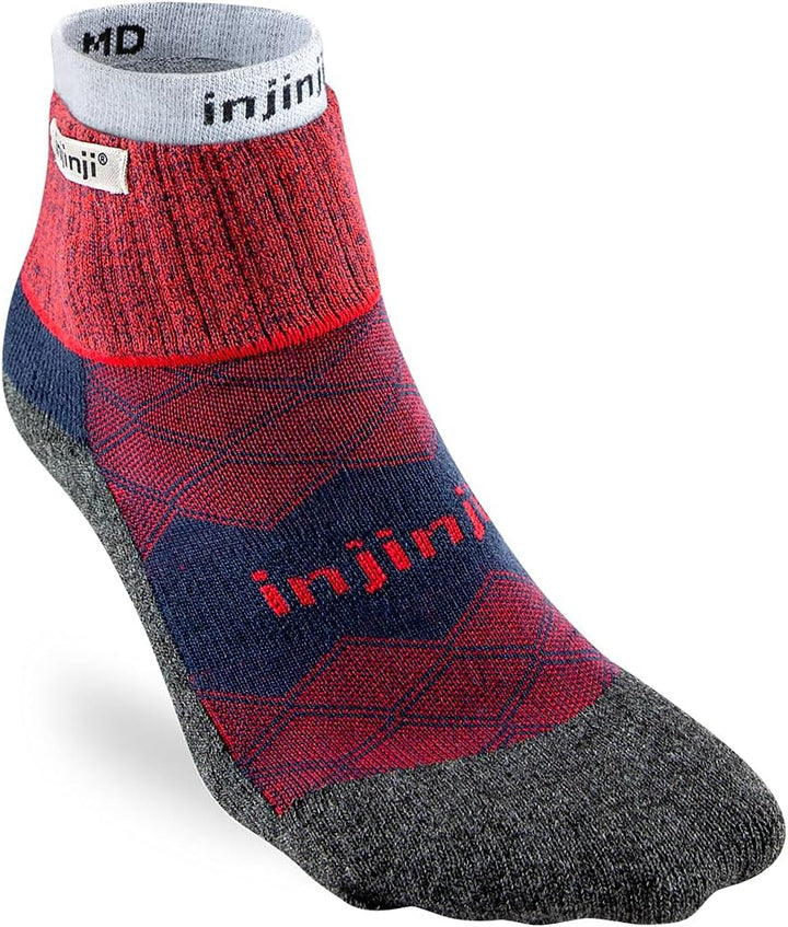 Injinji MEN´S LINER+RUNNER MINI-CREW BRICK 46 Brick, 46 Brick