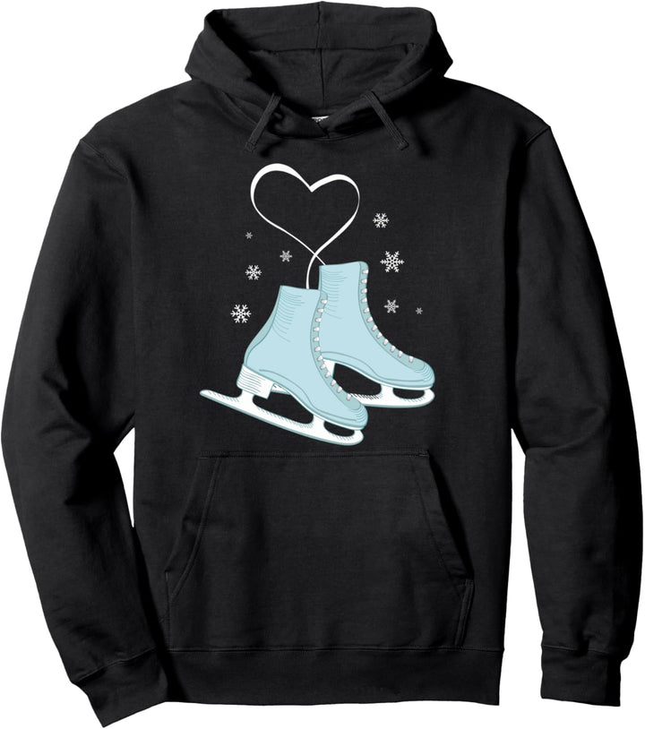 Eiskunstlauf-Herz – Eiskunstlauf-Herz – Eiskunstläufer-Lieb Pullover Hoodie