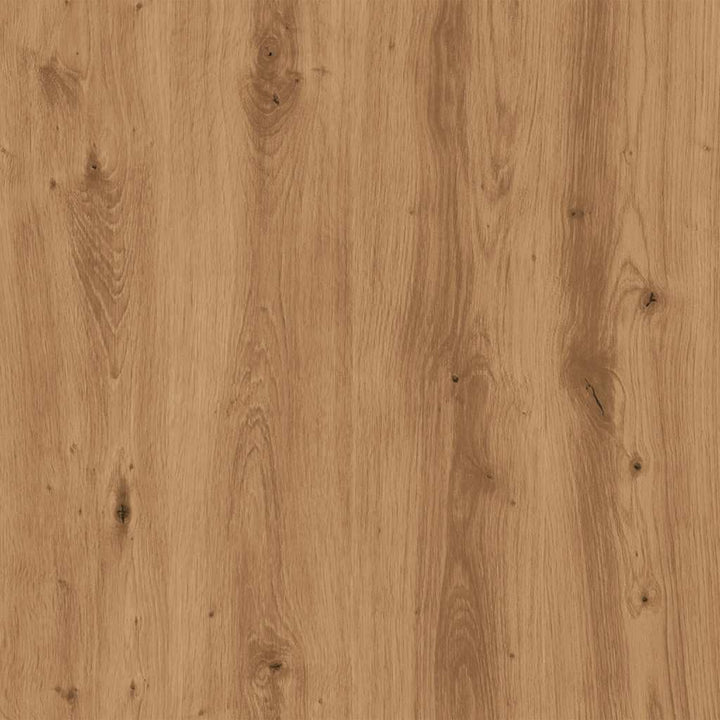 vidaXL Plattenschrank Artisan-Eiche 84,5x38x48 cm Holzwerkstoff Eiche Handwerklich, Eiche Handwerkli