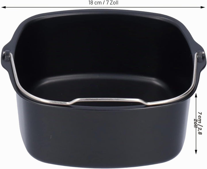 Kuchenform, Luftfritteuse, Kuchenform, Backen, Kuchenfass, Luftfritteusen-Zubehör für HD9925 HD9860