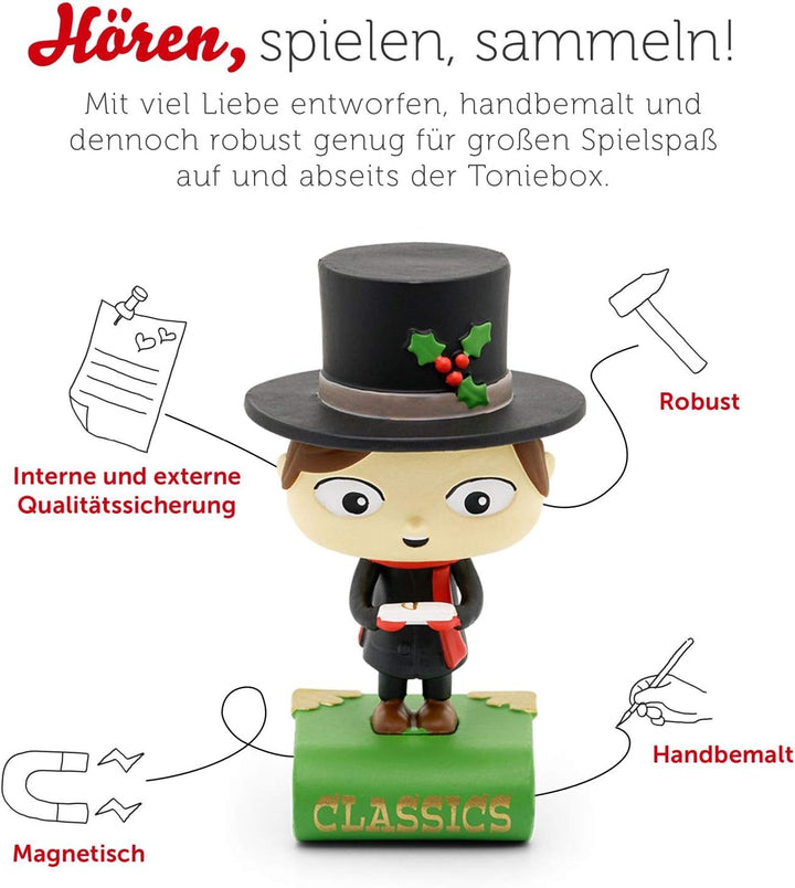 tonies Hörfiguren für Toniebox, Lieblings-Klassiker – Eine Weihnachtsgeschichte und 4 weitere Klassi