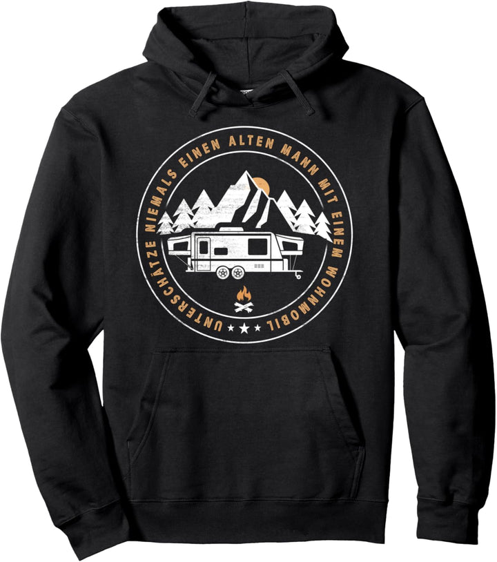 Lustiges Wohnmobil Camper Camping Caravan Rentner Geschenk Pullover Hoodie