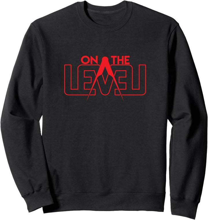On The Level Clean Freimaurer-Logo T-Shirt Sweatshirt
