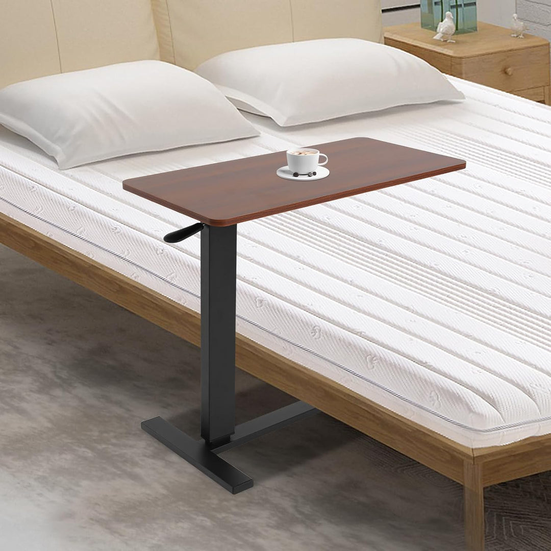 Beistelltisch Höhenverstellbar klappbar mit Rollen für Bett und Sofa