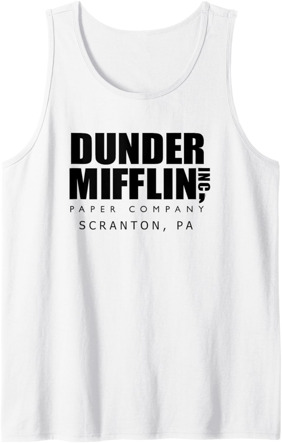 The Office Dunder Mifflin Scranton, PA Tank Top