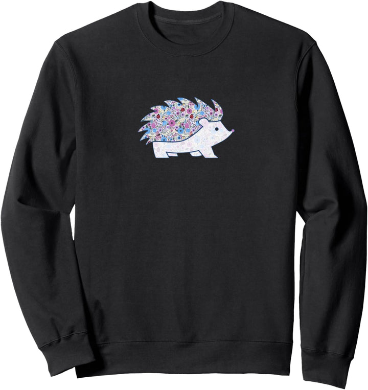 Igel Blumen Botanisches Design Bunte süss Sweatshirt