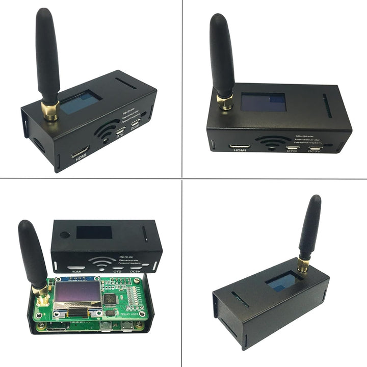 Upgraded 4.2 MMDVM Hotspot DMR Dstar Spot Assembled Radio Station OLED Antenna WiFi Digital Voice Mo
