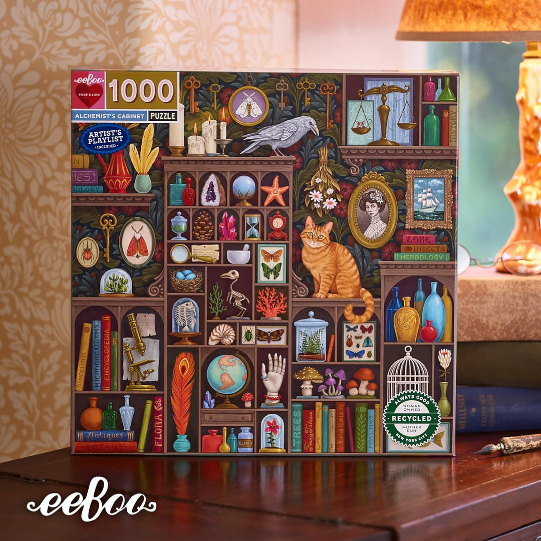 eeBoo PZTALC Puzzle, Mehrfarbig