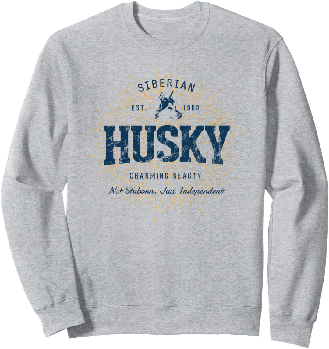 Vintage Sibirischer Husky Sweatshirt
