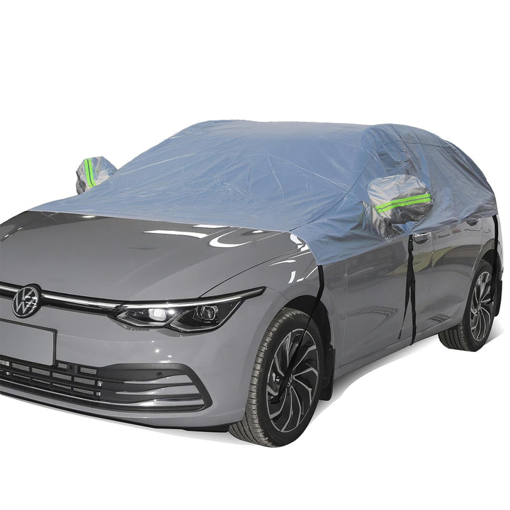 BEXITA Halbgarage Auto Winter Abdeckplane wasserdichte Outdoor Auto Autoabdeckung Halbe Autoplane Ve