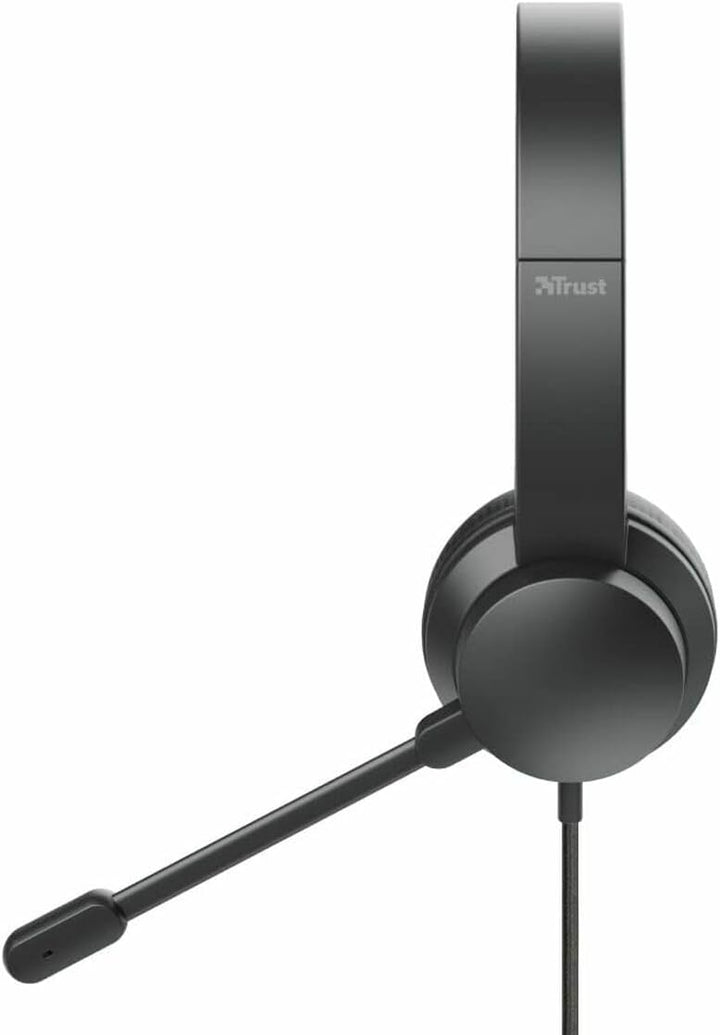 Trust RYDO Headset USB Stereo, schnurgebunden Over Ear Schwarz