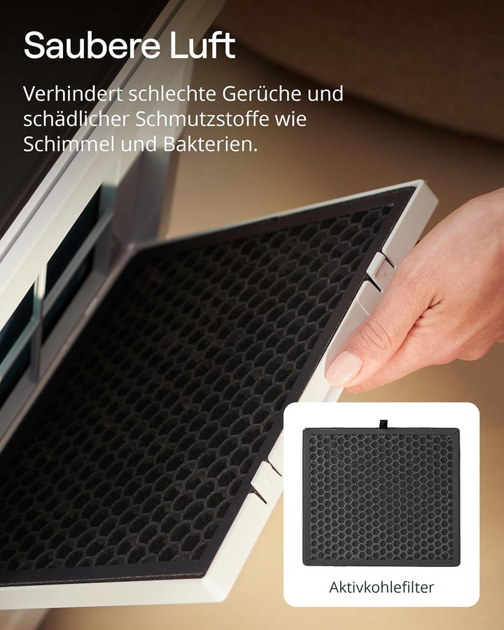 Duux Bora Luftentfeuchter – Entfeuchtet 12 L/Tag – 1,7 Liter Wassertank – Luftentfeuchter mit Hygros