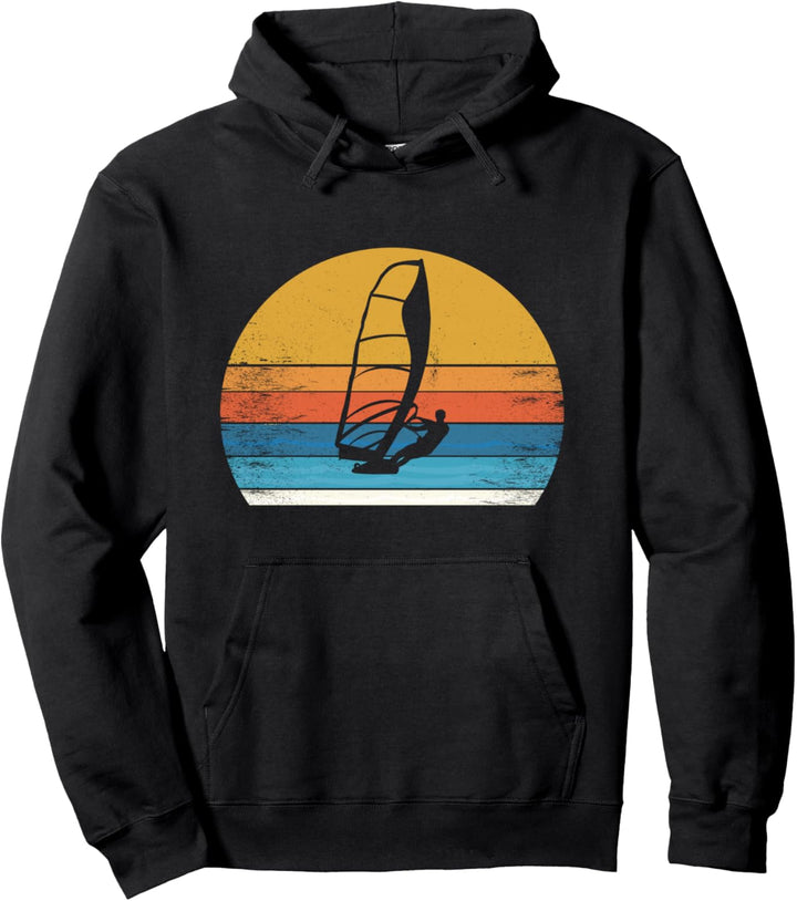 Windsurfing Segel Surfbrett Windsurfen Vintage Windsurf Pullover Hoodie