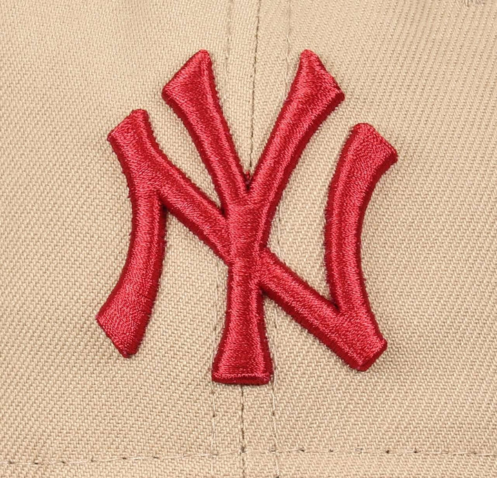 New Era 9Twenty Cap MLB Basecap Baseball Verstellbar Kappe 920-Yankees-Camel