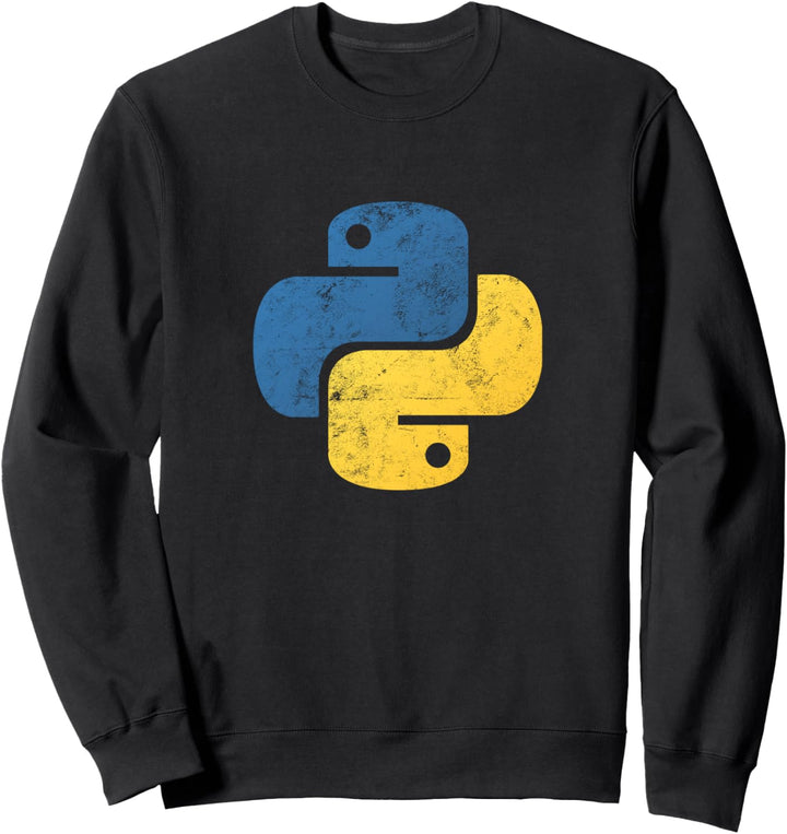 Python-Programmierlogo für Programmierer Sweatshirt