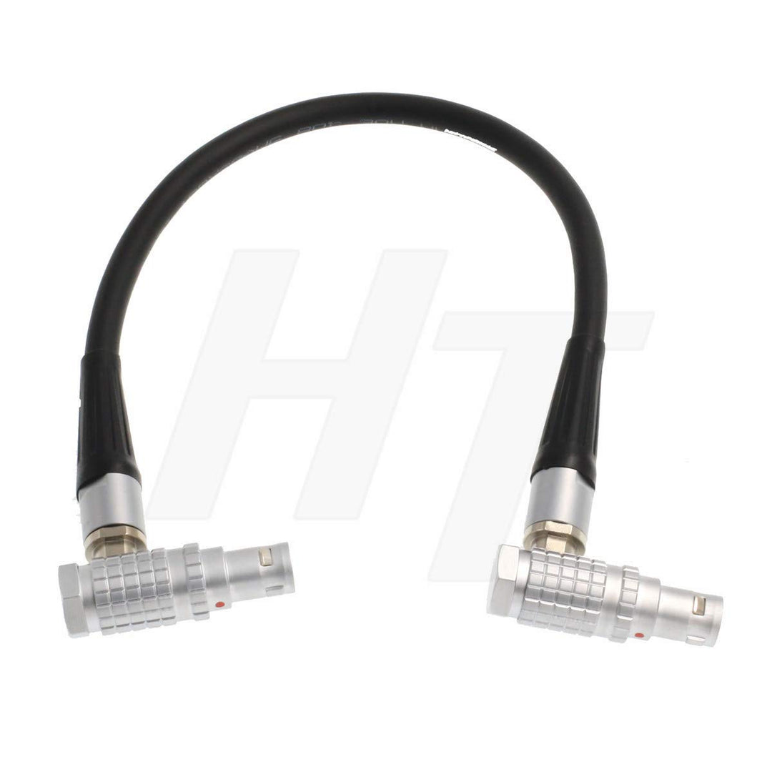 LCD-/EVF-Kabel für DSMC2 GEMINI (30 cm, rechtwinklig auf rechtwinklig) Rot