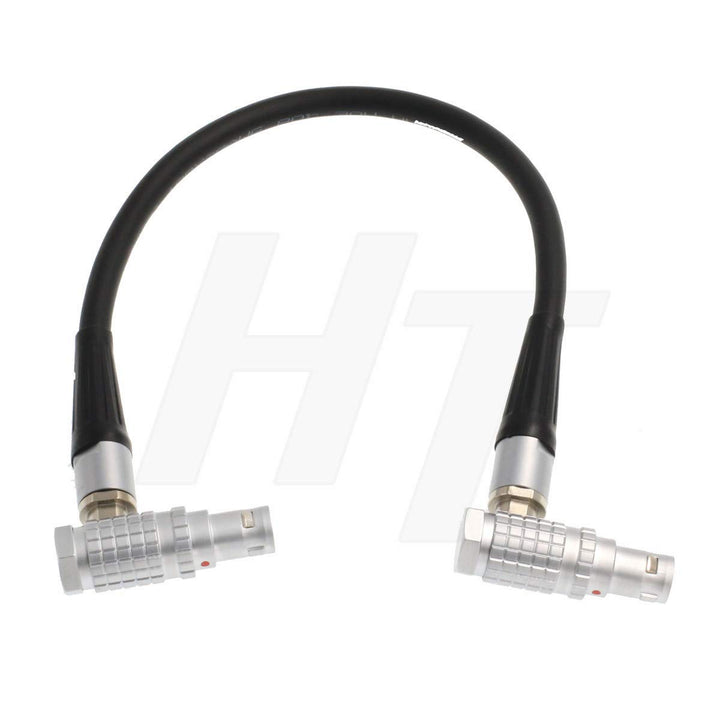 LCD-/EVF-Kabel für DSMC2 GEMINI (30 cm, rechtwinklig auf rechtwinklig) Rot