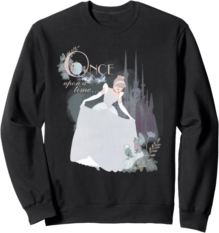 Disney Princess Cinderella Vintage Once Upon a Time Sweatshirt