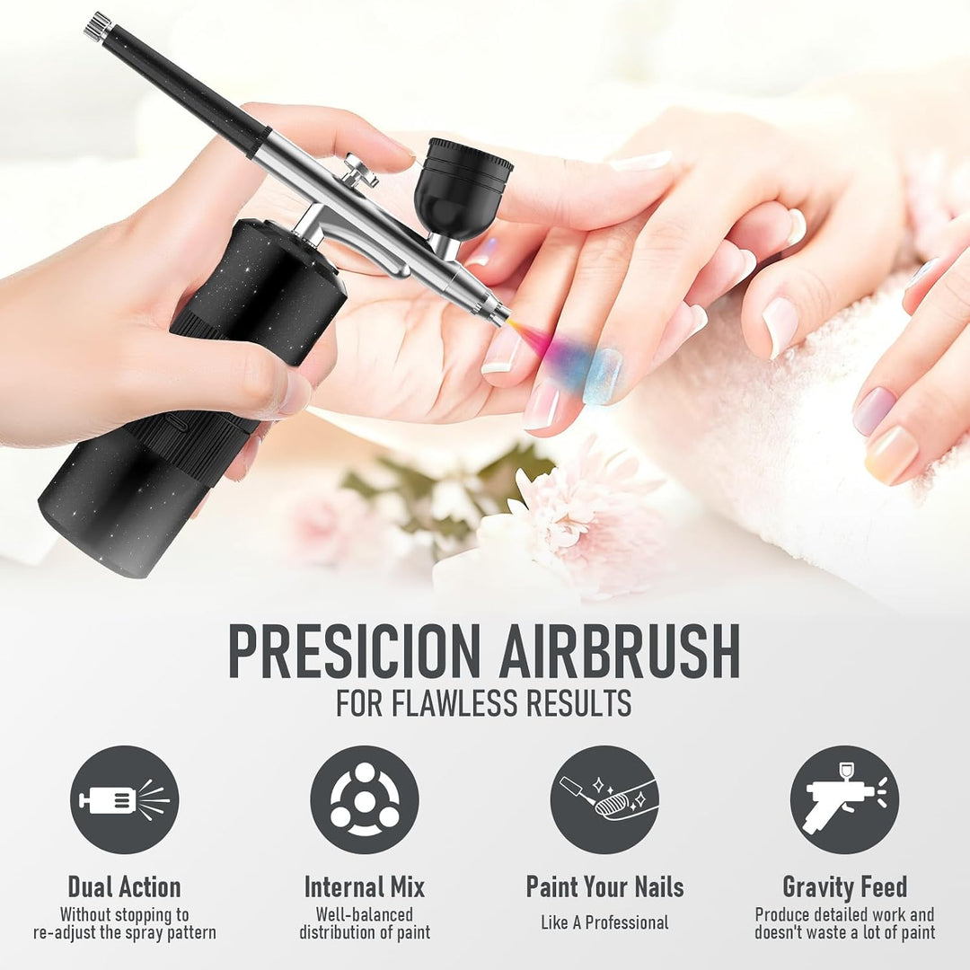 PHILORN Airbrush Set mit Kompressor 1, 1