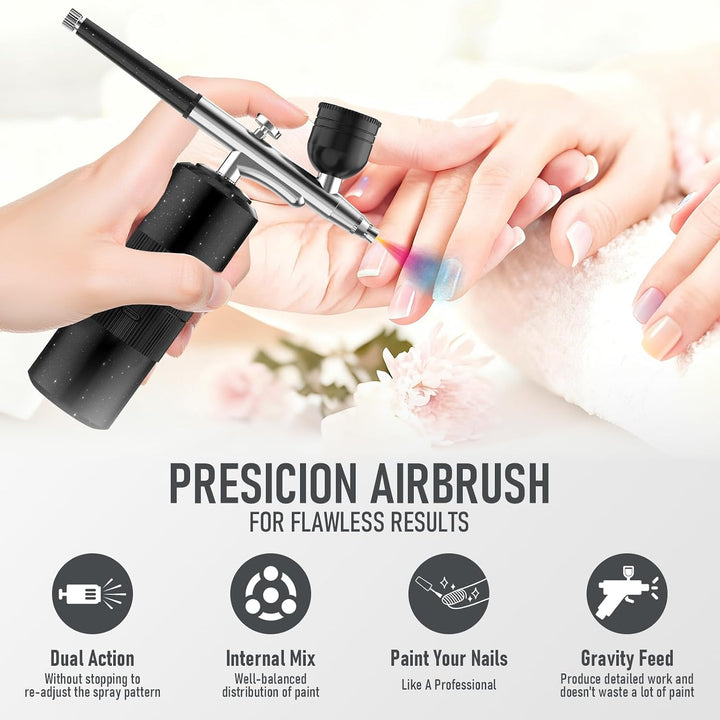 PHILORN Airbrush Set mit Kompressor 1, 1