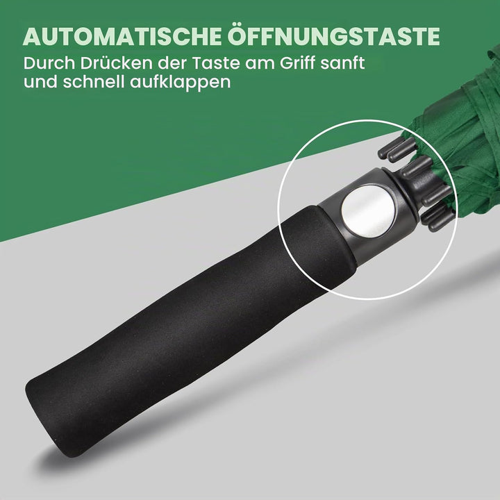 NINEMAX Golf Regenschirm Gross Sturmfest XL/XXL,Grosser Regenschirm Sturmfest | Stabil Golfschirm Gr