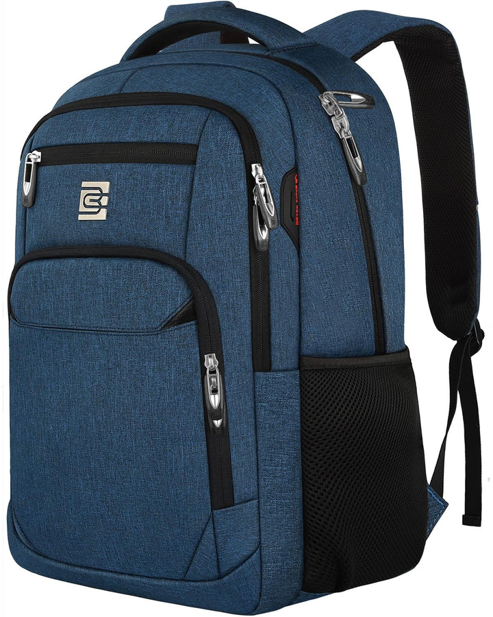 marcello Laptop Rucksäcke mit USB-Ladeanschluss Herren Damen für Arbeit Schule Uni Schulrucksack für