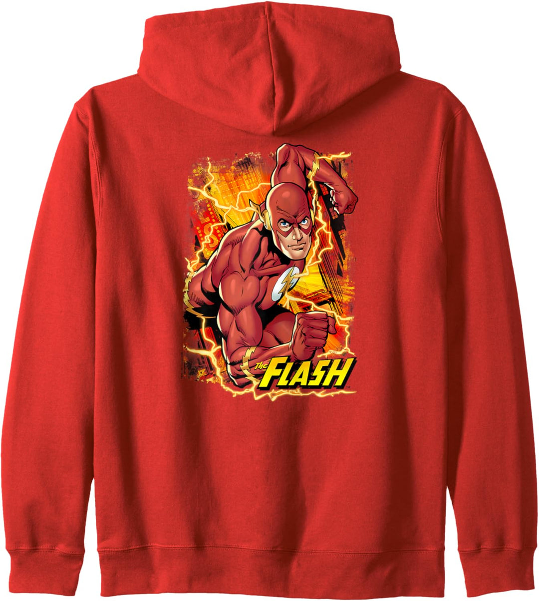 The Flash Lightning Kapuzenjacke