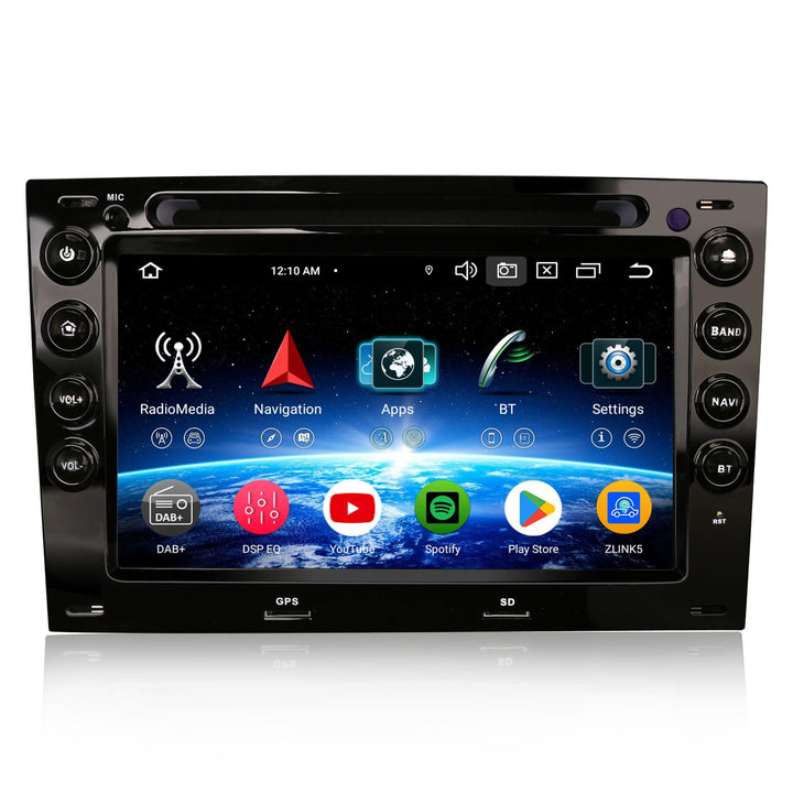 Erisin Android 16 Autoradio Bluetooth GPS Navigation für Renault Megane 2