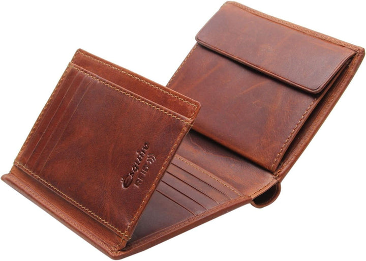 Esquire Dallas Geldbörse Leder 10 cm