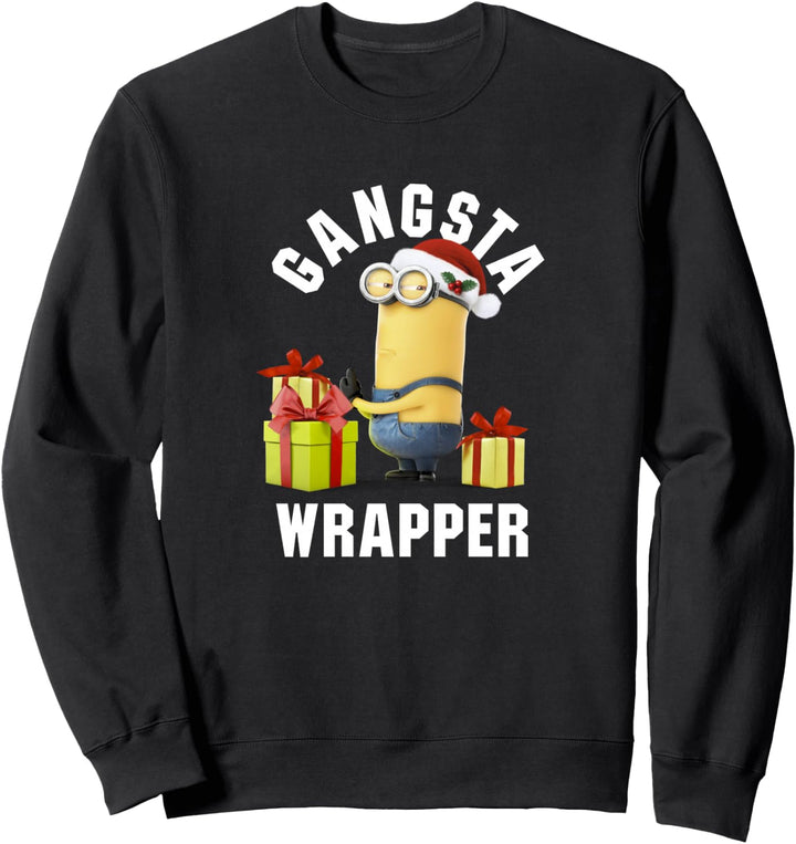Despicable Me Kevin Christmas Gangsta Wrapper Sweatshirt