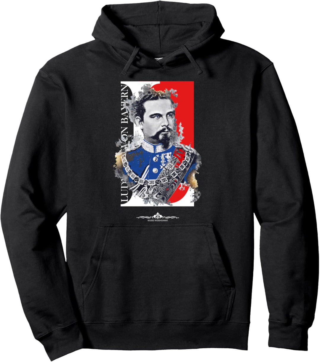 König Ludwig II von Bayern Sonderedition Pullover Hoodie