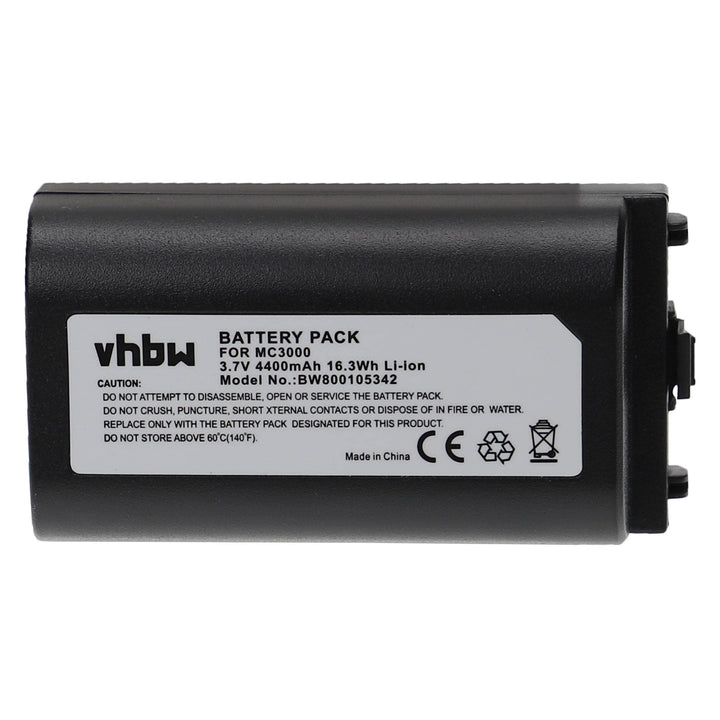 vhbw Akku 4400mAh (3.7V) kompatibel mit Barcode Scanner Symbol MC3000S, MC3070, MC3070 Laser, MC3090