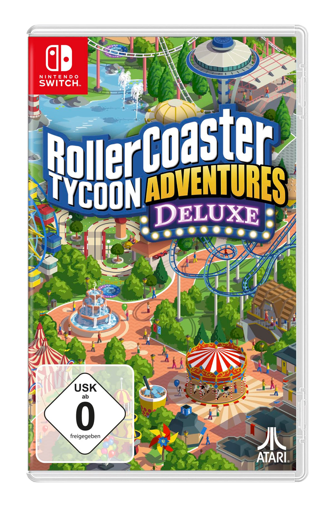 RollerCoaster Tycoon Adventures Deluxe - Switch Nintendo Switch, Nintendo Switch